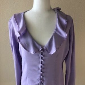 Bebe Vintage Dressy Blouse